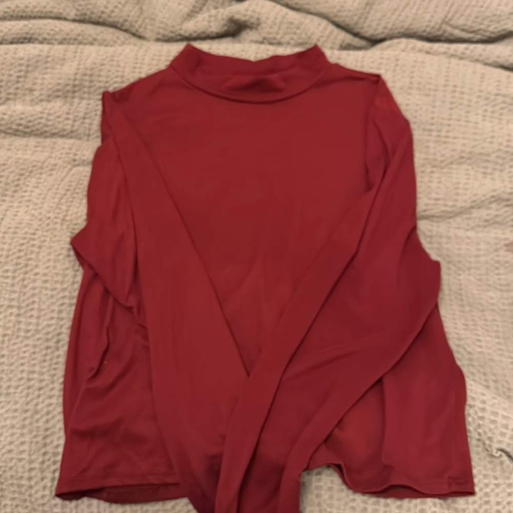 Cropped Mockneck